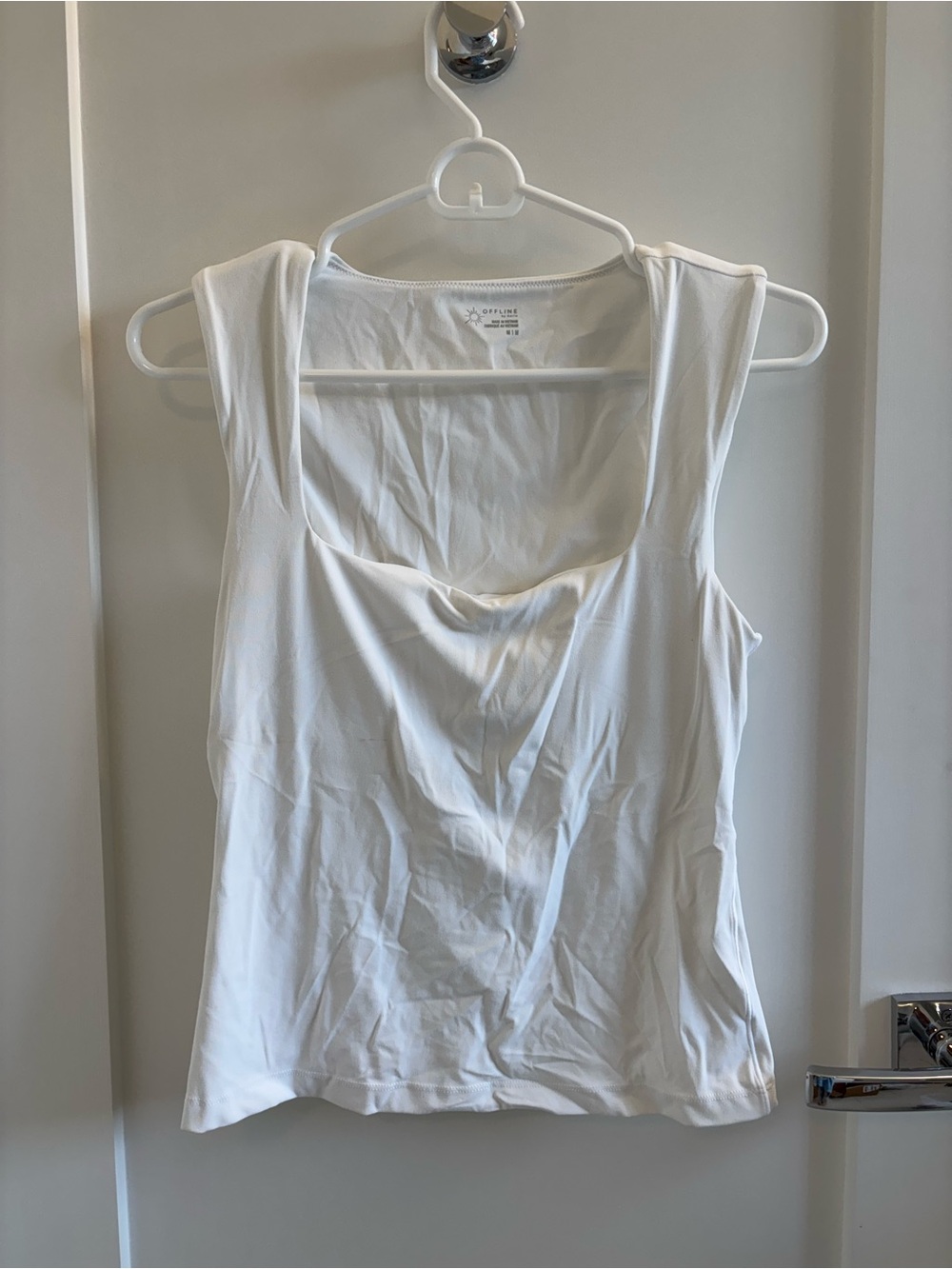 AERIE square neck tank top size M NWT